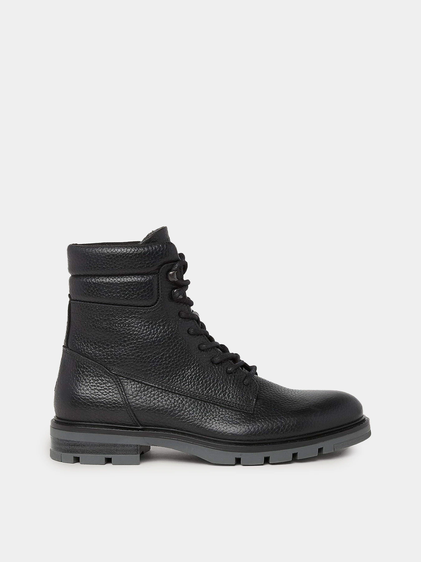 Ботинки и сапоги Tommy Hilfiger Warm Lined Leather Mid Boots модель FM0FM04802-BDS Фото