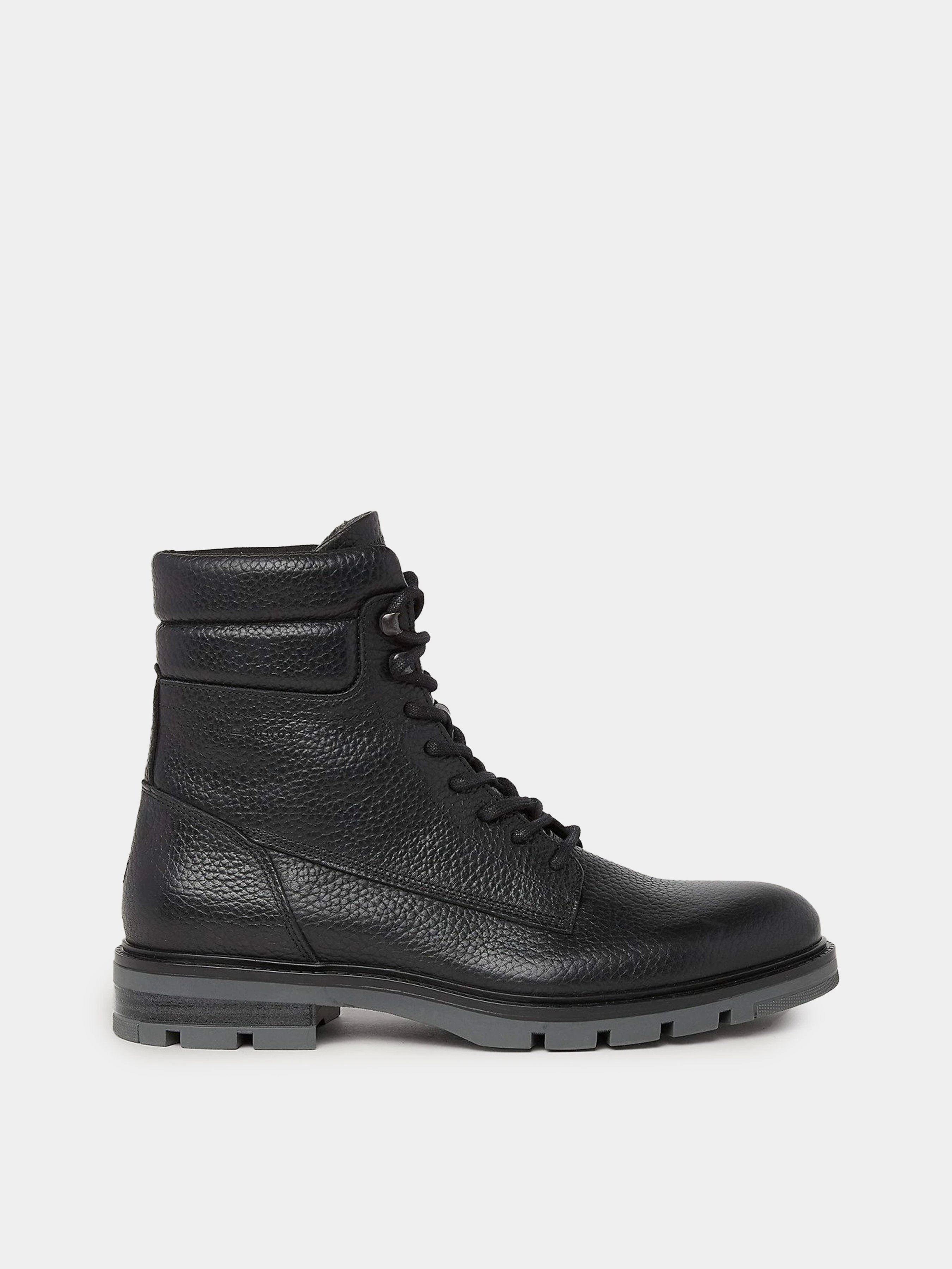 Шкіряні Чоловічі Черевики Tommy Hilfiger Warm Lined Leather Mid Boots