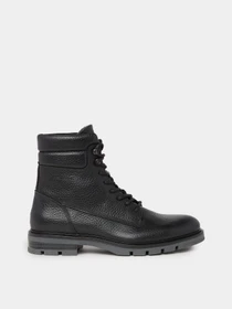 Черевики та чоботи Tommy Hilfiger Warm Lined Leather Mid Boots модель FM0FM04802-BDS Фото