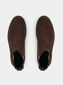 Ботинки и сапоги Tommy Hilfiger Signature Tape Suede Chelsea Ankle Boots модель FM0FM04803-GT6 Фото