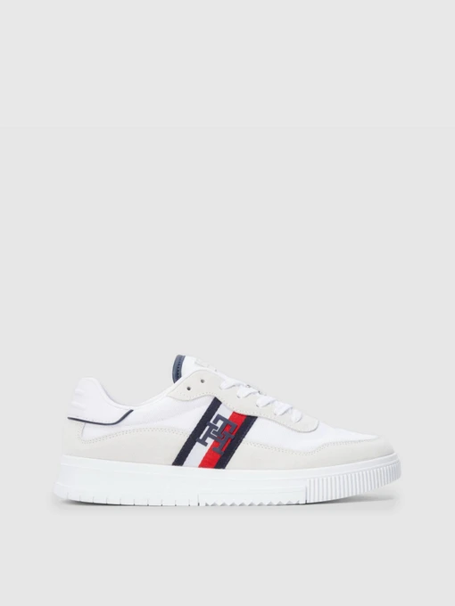 Кроссовки Tommy Hilfiger SUEDE CUPSOLE LACE-UP модель FM0FM04585-YBS Фото