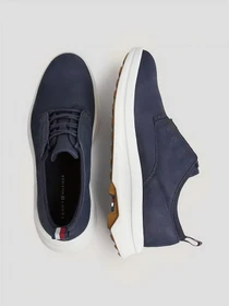 Кроссовки Tommy Hilfiger Nubuck Leather Hybrid Chunky Trainer Shoes модель FM0FM04671-DW5 Фото