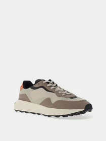 Кроссовки Tommy Hilfiger Mixed Texture Cleat Leather Runner Trainers модель EM0EM01259-AEV Фото
