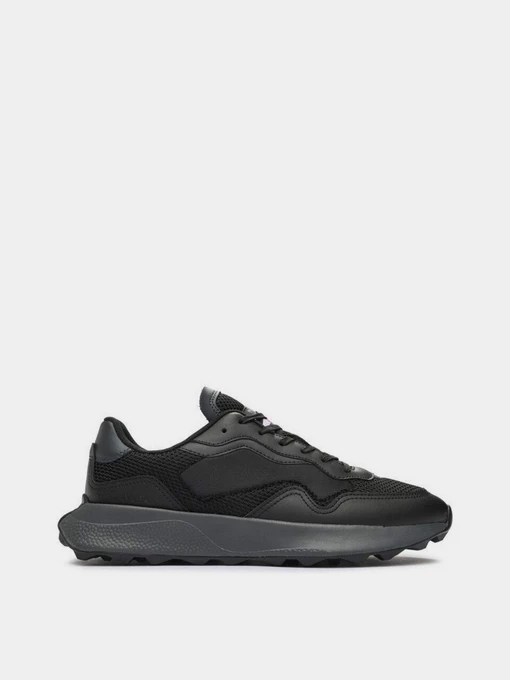Кроссовки Tommy Hilfiger Mixed Texture Cleat Leather Runner Trainers модель EM0EM01259-BDS Фото