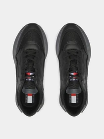 Кроссовки Tommy Hilfiger Mixed Texture Cleat Leather Runner Trainers модель EM0EM01259-BDS Фото