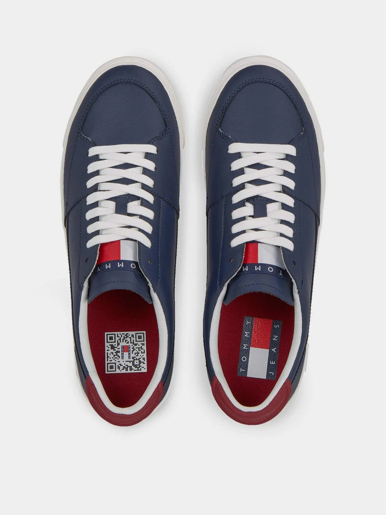 Кеды Tommy Hilfiger Contrast Heel Lace Up модель EM0EM01341-C87 Кеды Tommy Hilfiger Contrast Heel Lace Up модель EM0EM01341-C87 Фото