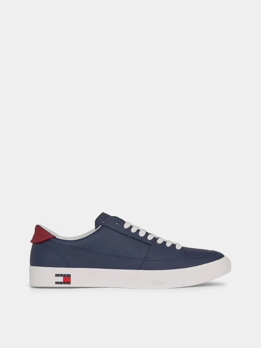 Кеды Tommy Hilfiger Contrast Heel Lace Up модель EM0EM01341-C87 Фото