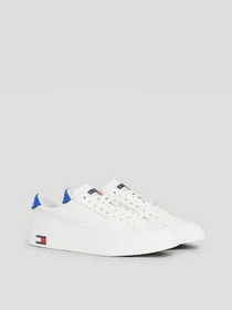 Кеды Tommy Hilfiger Contrast Heel Lace Up модель EM0EM01341-YBL Фото