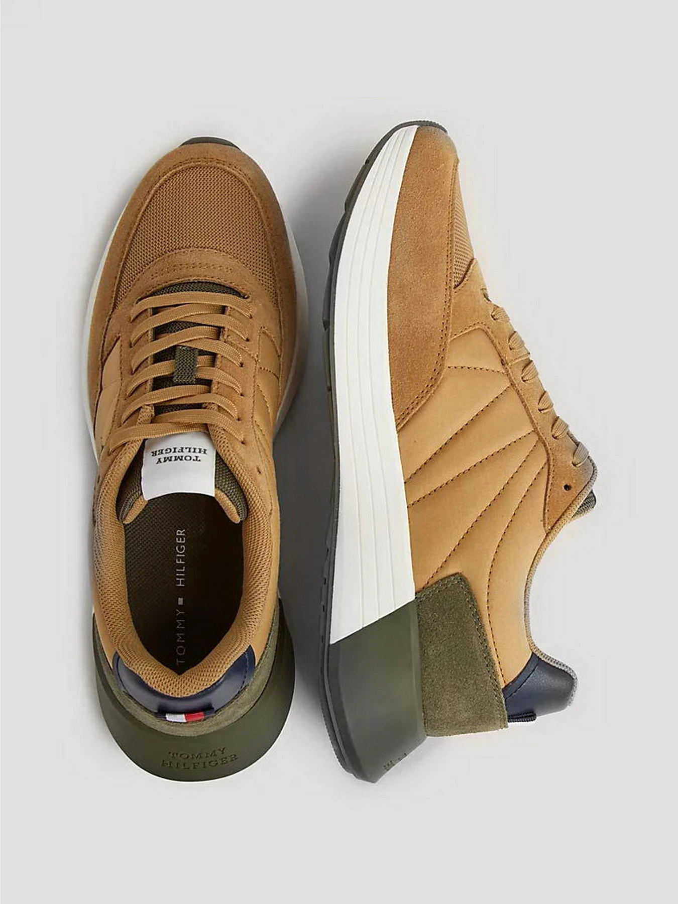 Кроссовки Tommy Hilfiger Classics Elevated Runner Trainers модель FM0FM04636-RBN Кроссовки Tommy Hilfiger Classics Elevated Runner Trainers модель FM0FM04636-RBN Фото