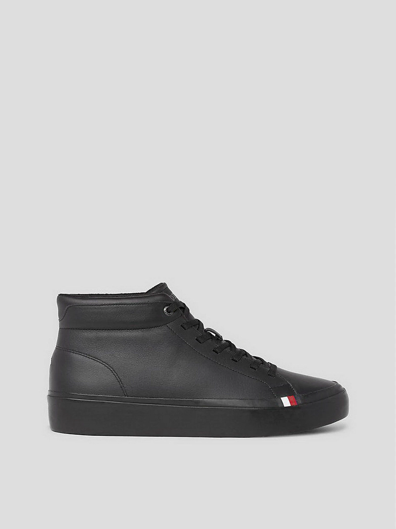 Кеди Tommy Hilfiger Modern Leather Mid-Top Trainers модель FM0FM04820-0GQ Кеди Tommy Hilfiger Modern Leather Mid-Top Trainers модель FM0FM04820-0GQ Фото