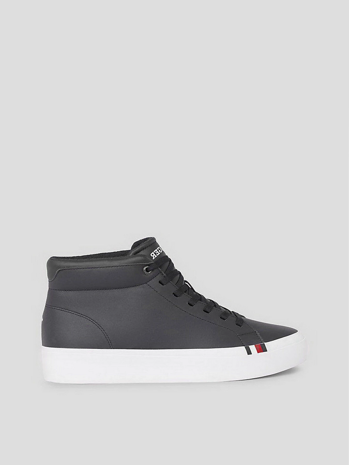 Кеди Tommy Hilfiger Modern Leather Mid-Top Trainers модель FM0FM04820-DW5 Фото