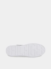 Кеды Tommy Hilfiger Contrast Heel Leather Cupsole Trainers модель FM0FM04829-DW5 Фото