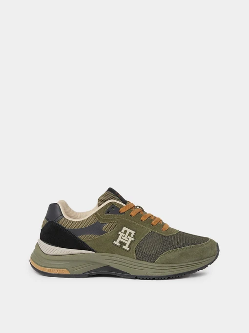 Кроссовки Tommy Hilfiger Modern Prep Leather Trainers модель FM0FM04839-RBN Фото