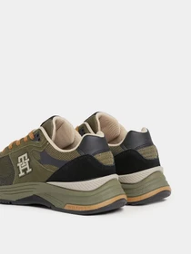 Кроссовки Tommy Hilfiger Modern Prep Leather Trainers модель FM0FM04839-RBN Фото
