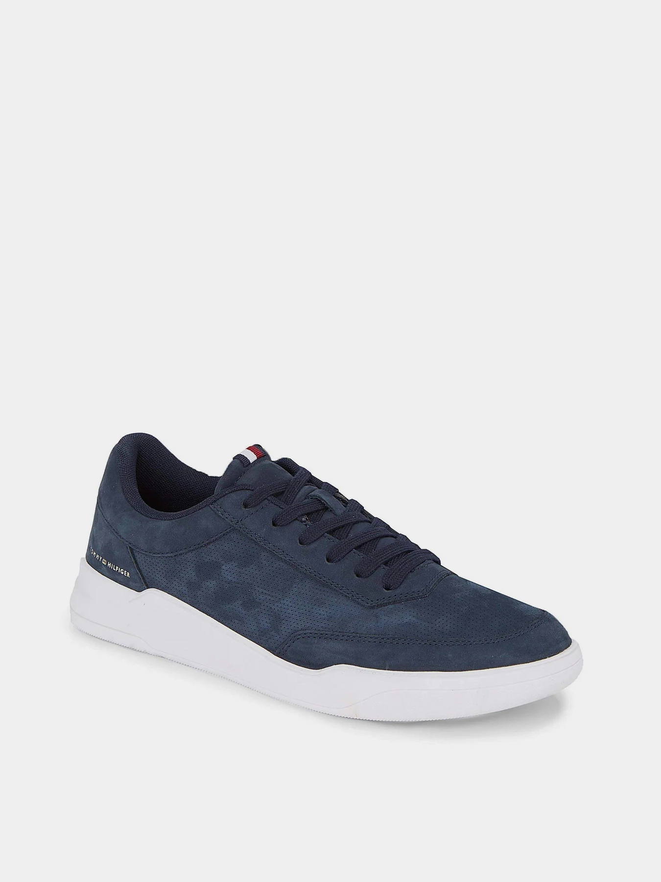 Кроссовки Tommy Hilfiger Elevated Nubuck Leather Cupsole Trainers модель FM0FM04933-DW5 Фото