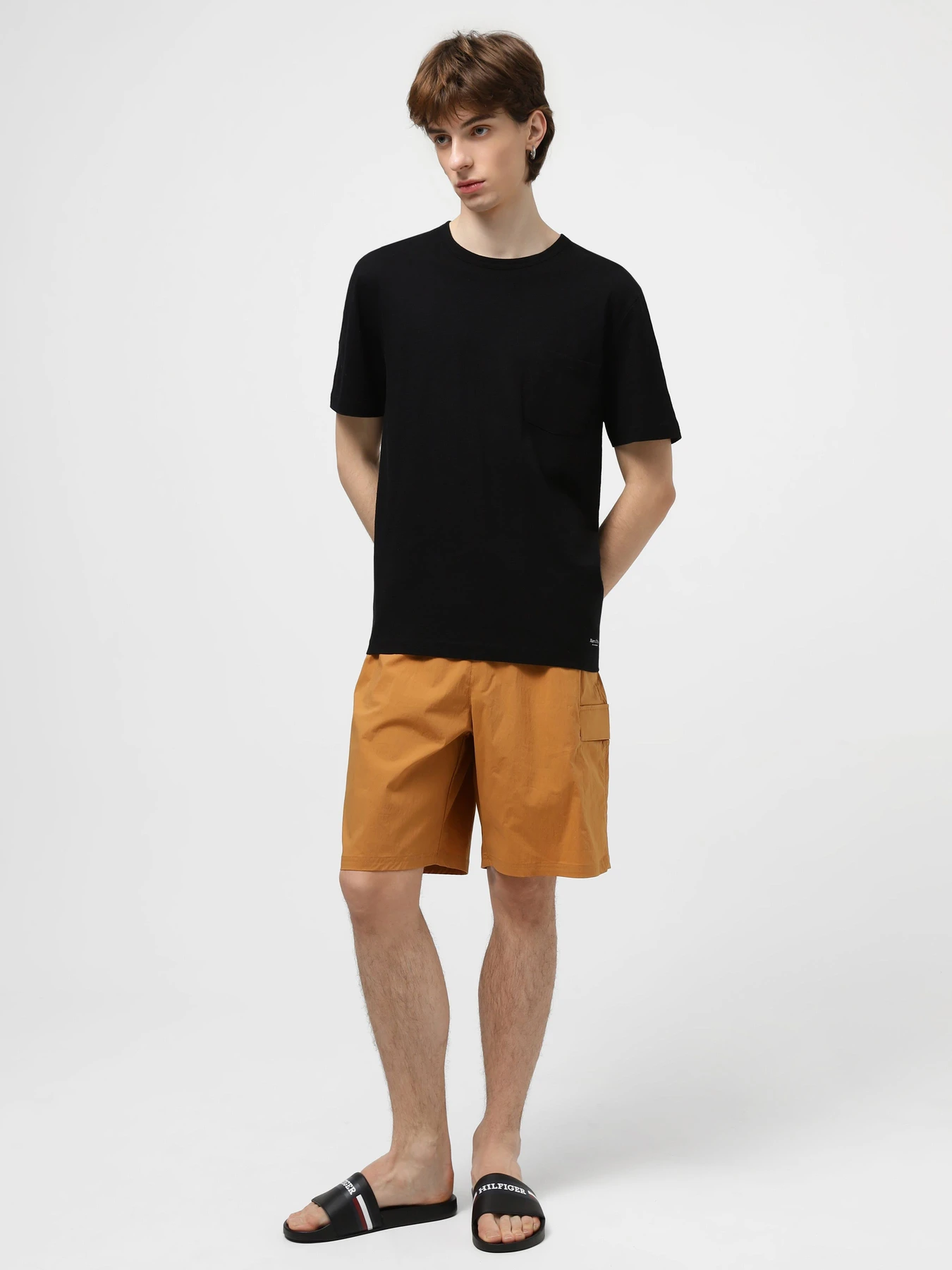 Шльопанці Tommy Hilfiger модель FM0FM04911-BDS Шльопанці Tommy Hilfiger модель FM0FM04911-BDS Фото