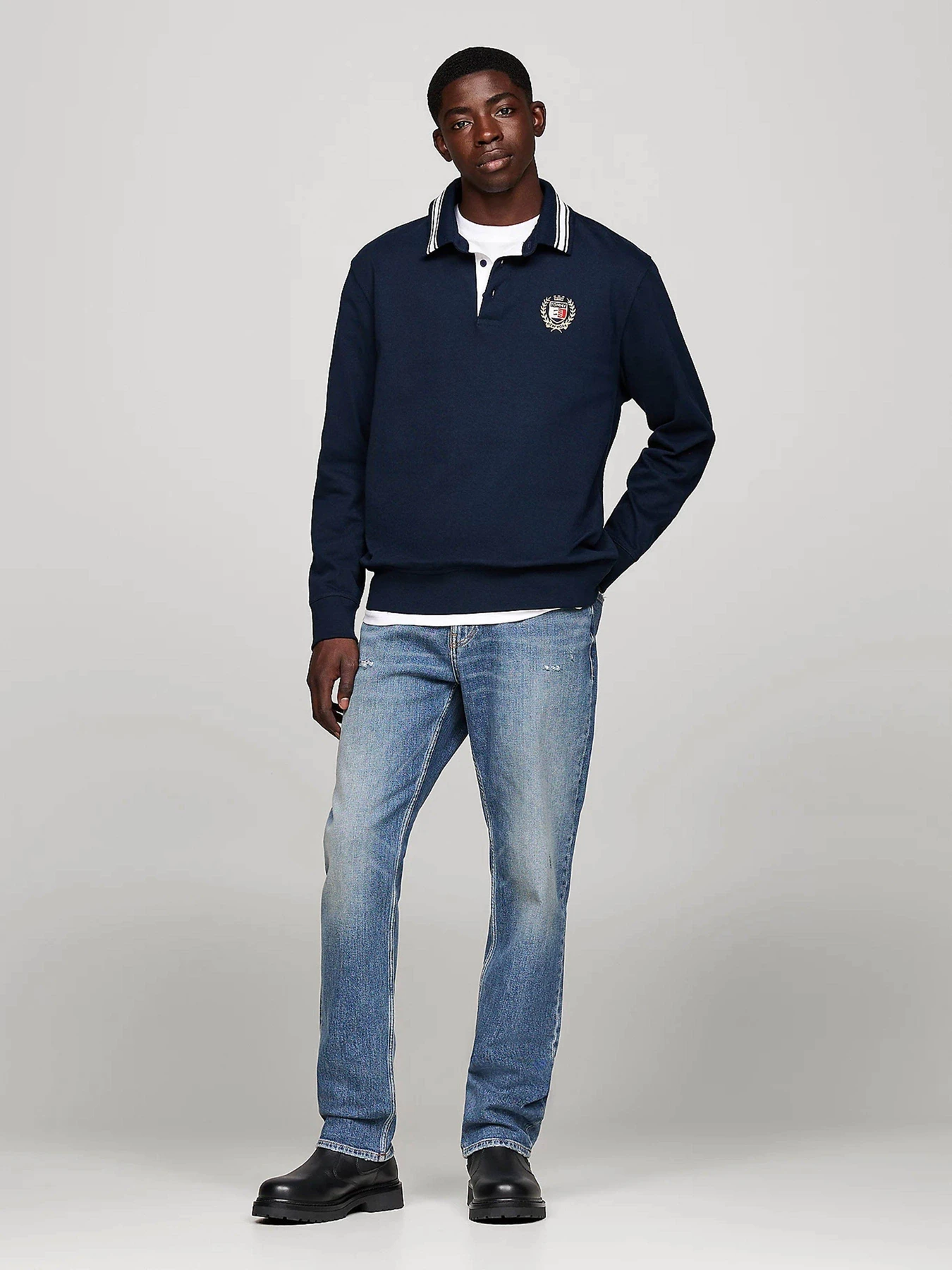 Ботинки и сапоги Tommy Hilfiger модель EM0EM01469-BDS Ботинки и сапоги Tommy Hilfiger модель EM0EM01469-BDS Фото