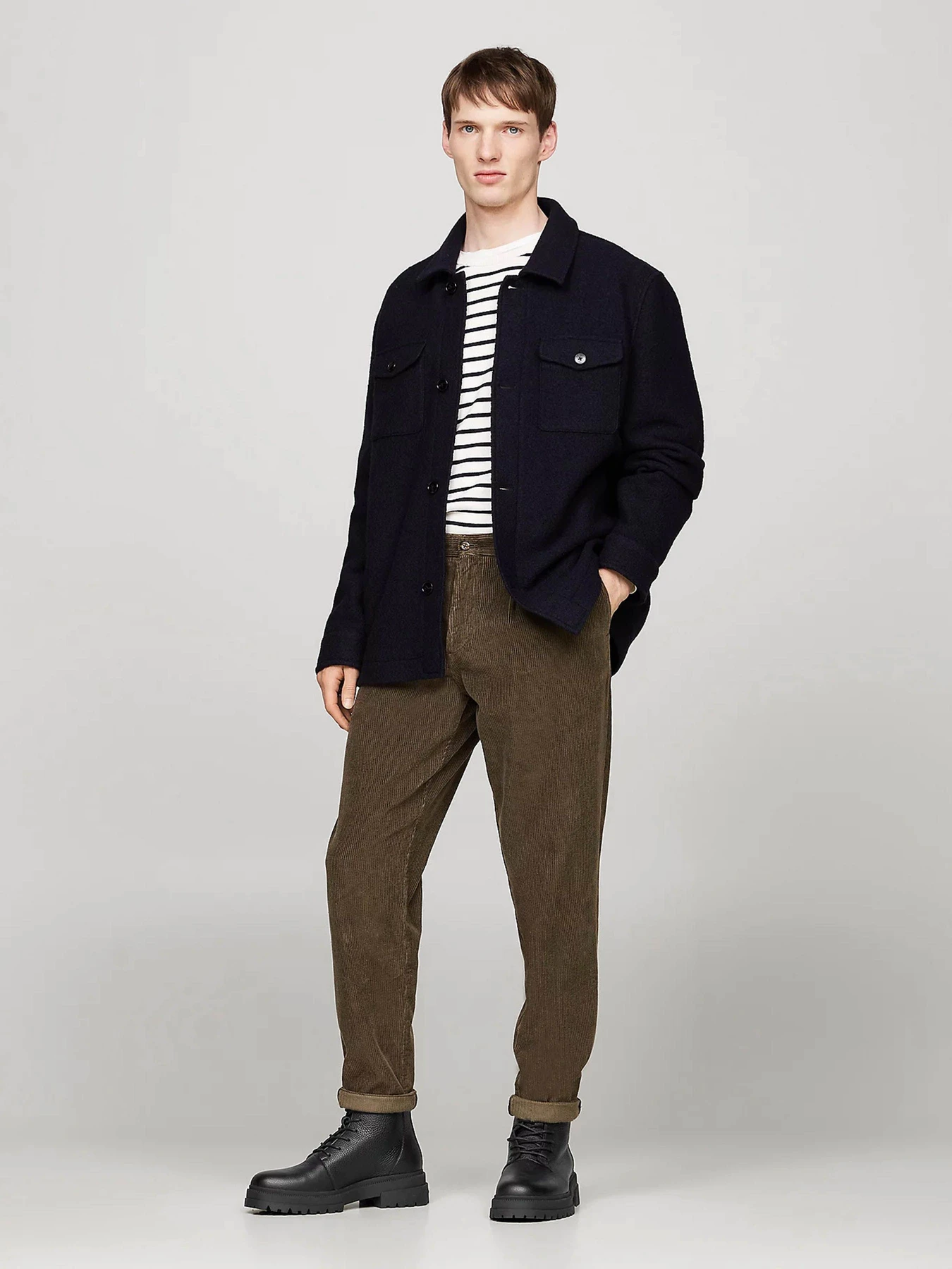 Ботинки и сапоги Tommy Hilfiger модель FM0FM05270-BDS Ботинки и сапоги Tommy Hilfiger модель FM0FM05270-BDS Фото
