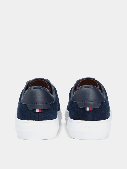 Шкіряні Чоловічі Кеди низькі Tommy Hilfiger PREMIUM DRESS LEATHER MIX фото 2