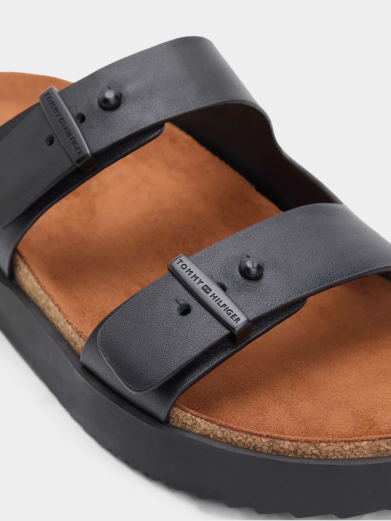 Шлёпанцы Tommy Hilfiger CORK ADJUSTABLE LTH SANDAL модель FM0FM05754-BDS Фото