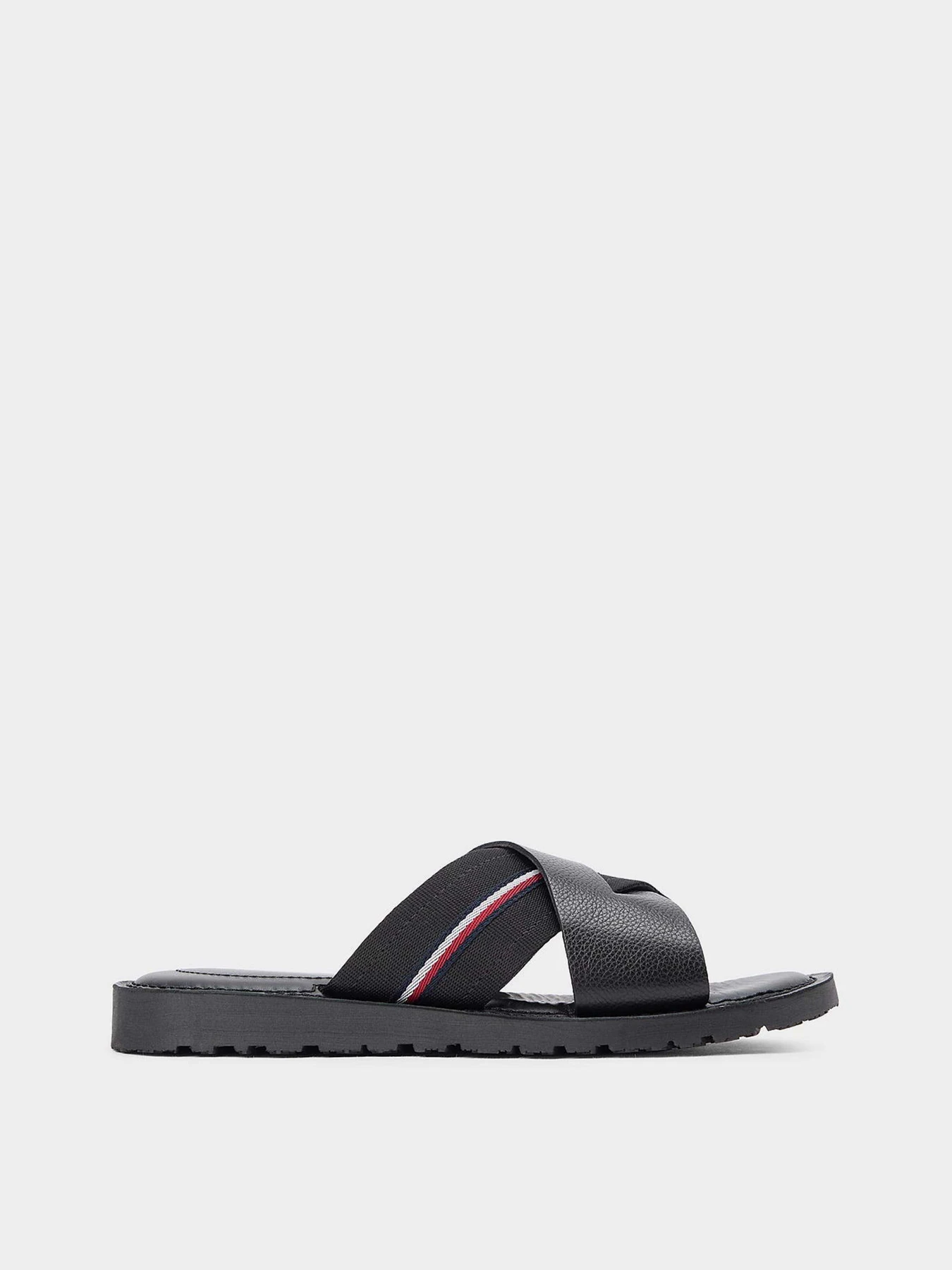 Шлёпанцы Tommy Hilfiger CORE HILFIGER LTH CRISS C SAND модель FM0FM05783-BDS Шлёпанцы Tommy Hilfiger CORE HILFIGER LTH CRISS C SAND модель FM0FM05783-BDS Фото