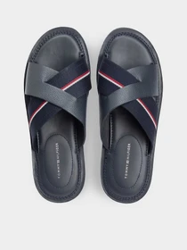 Шлёпанцы Tommy Hilfiger CORE HILFIGER LTH CRISS C SAND модель FM0FM05783-DW5 Фото