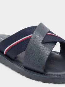 Шлёпанцы Tommy Hilfiger CORE HILFIGER LTH CRISS C SAND модель FM0FM05783-DW5 Фото