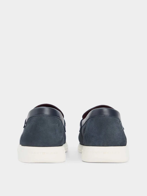 Шкіряні Чоловічі Лофери Tommy Hilfiger HILFIGER MIX NUBUCK LOAFER фото 3