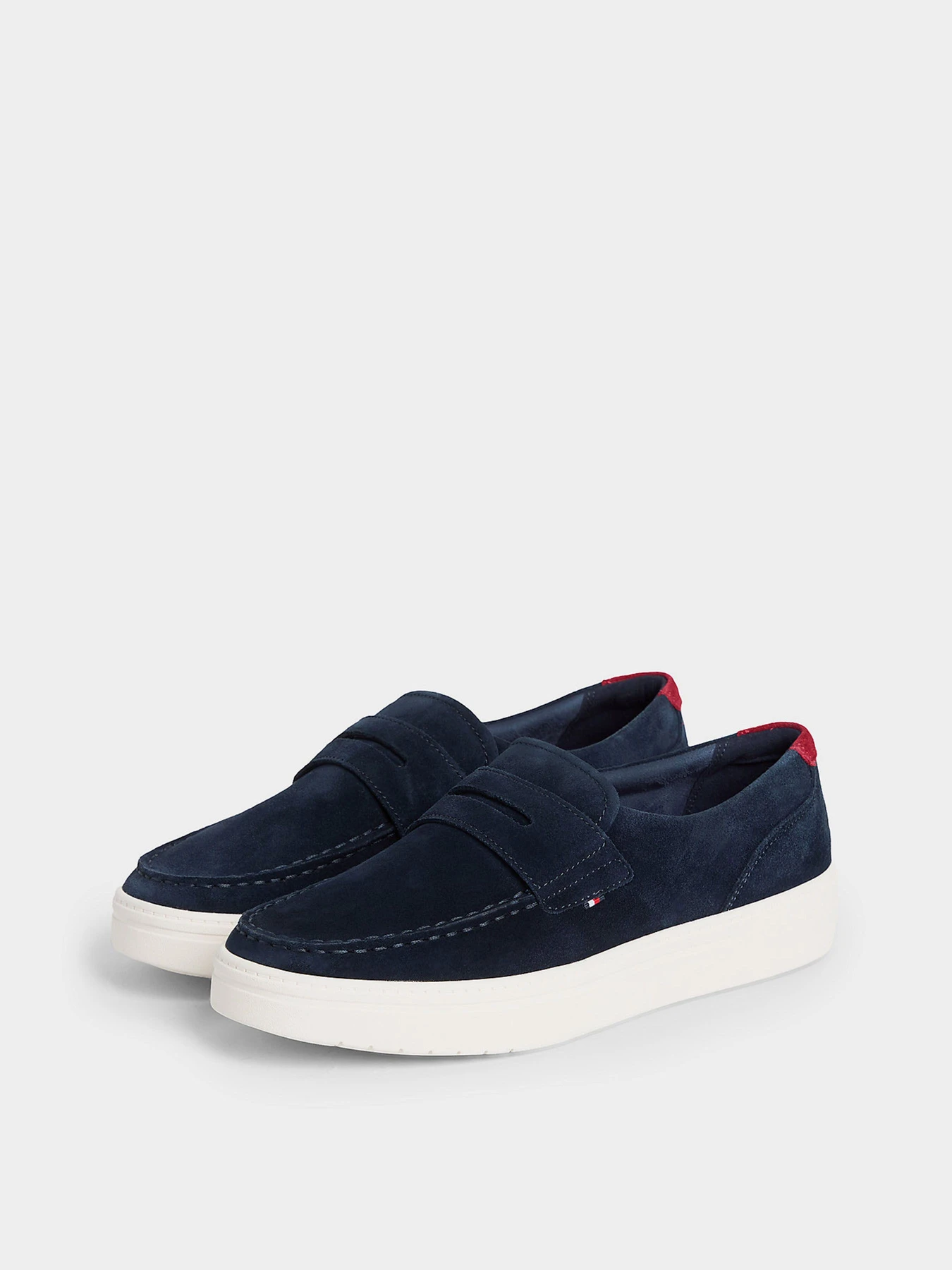 Слипоны и мокасины Tommy Hilfiger MODERN LIGHT HYBRID SUEDE LOAF модель FM0FM05786-DW5 Фото