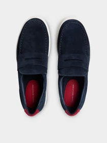 Слипоны и мокасины Tommy Hilfiger MODERN LIGHT HYBRID SUEDE LOAF модель FM0FM05786-DW5 Фото