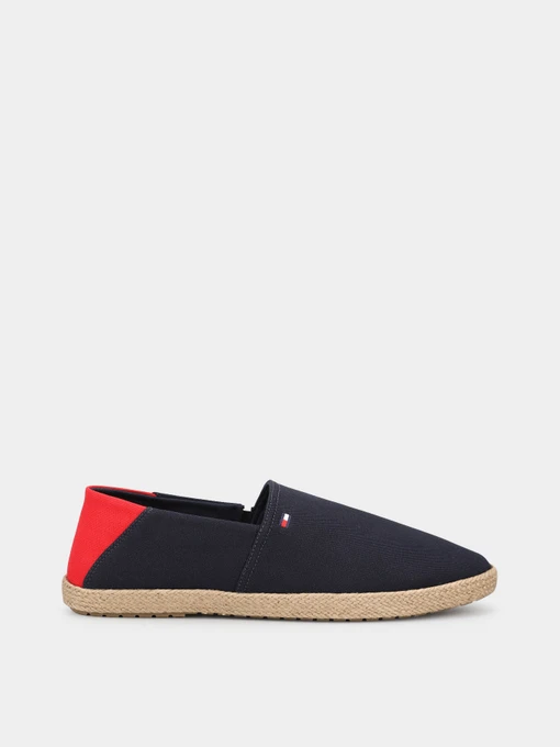 Сліпони та мокасини Tommy Hilfiger CORE HILFIGER ESPADRILLE TEXTI модель FM0FM05792-DW5 Фото