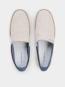 Слипоны и мокасины Tommy Hilfiger HILFIGER CHAMBRAY ESPADRILLE модель FM0FM05793-YBL Фото