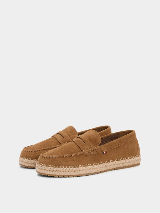 Шкіряні Чоловічі Лофери Tommy Hilfiger FLEXIBLE HILFIGER SDE ESPADRIL фото 2