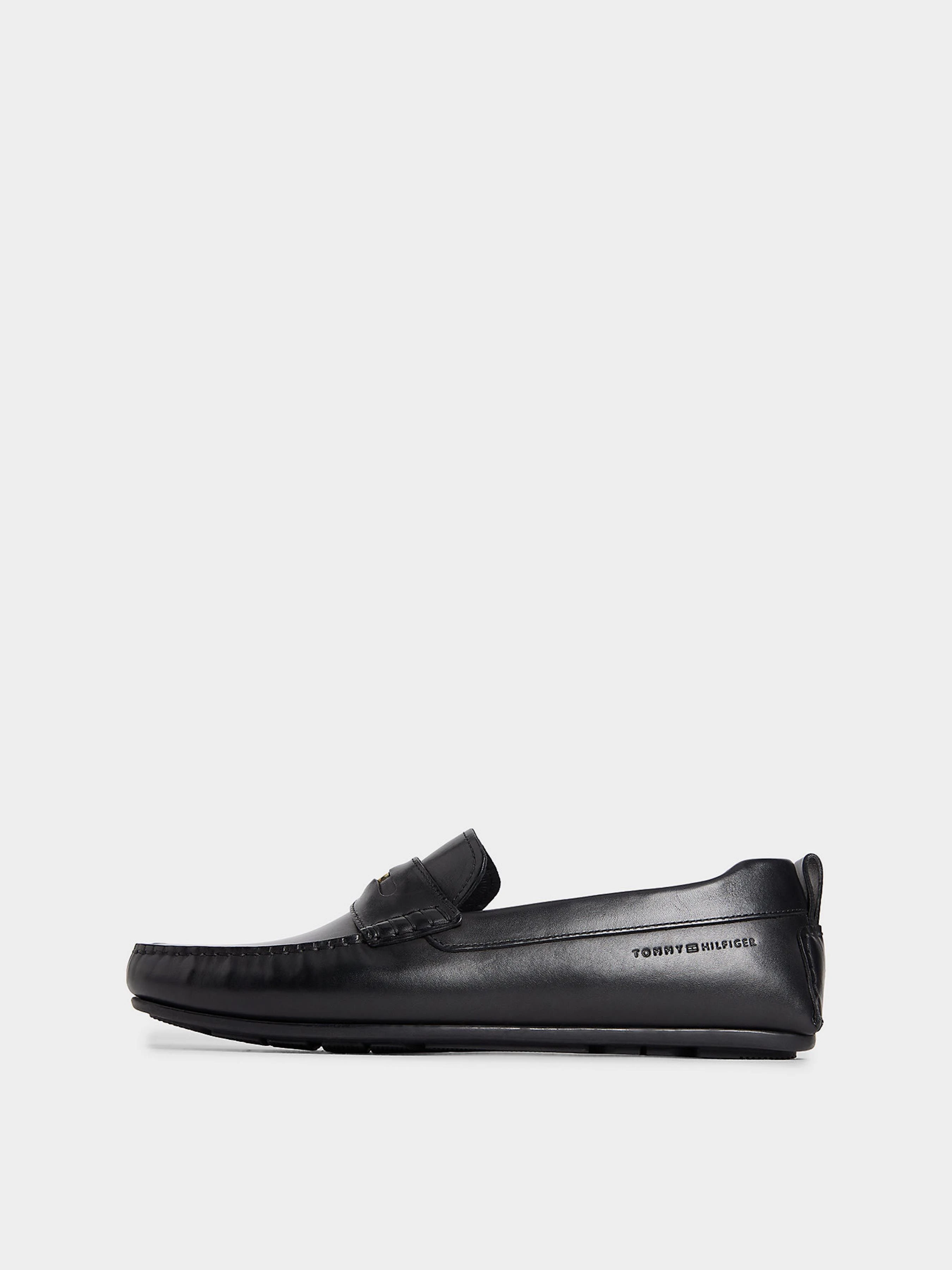 Шкіряні Чоловічі Мокасини Tommy Hilfiger HILFIGER COIN LTH DRIVER фото 3