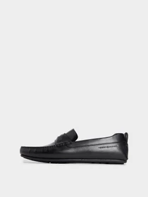 Слипоны и мокасины Tommy Hilfiger HILFIGER COIN LTH DRIVER модель FM0FM05925-BDS Фото