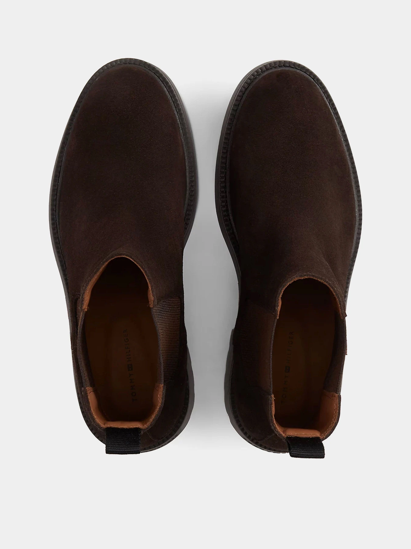 Ботинки и сапоги Tommy Hilfiger CORPORATE CASUAL SUEDE CHELSEA модель FM0FM05952-GT6 Фото