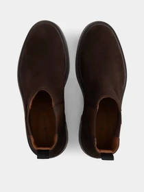 Ботинки и сапоги Tommy Hilfiger CORPORATE CASUAL SUEDE CHELSEA модель FM0FM05952-GT6 Фото