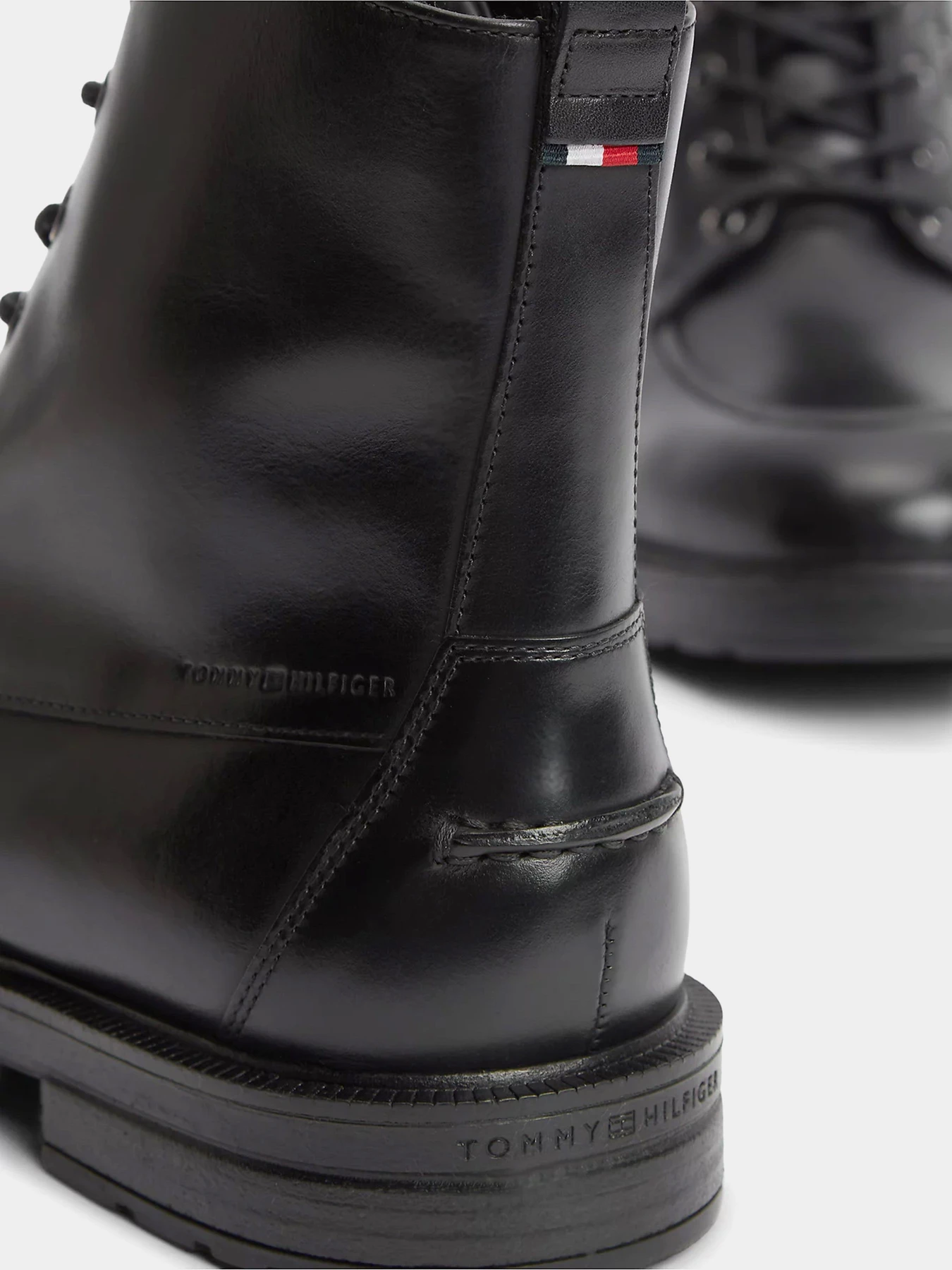 Ботинки и сапоги Tommy Hilfiger CLEATED HILFIGER BRUSH WL BOOT модель FM0FM05963-BDS Фото
