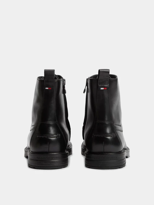 Шкіряні Чоловічі Черевики Tommy Hilfiger CLEATED HILFIGER BRUSH WL BOOT фото 3