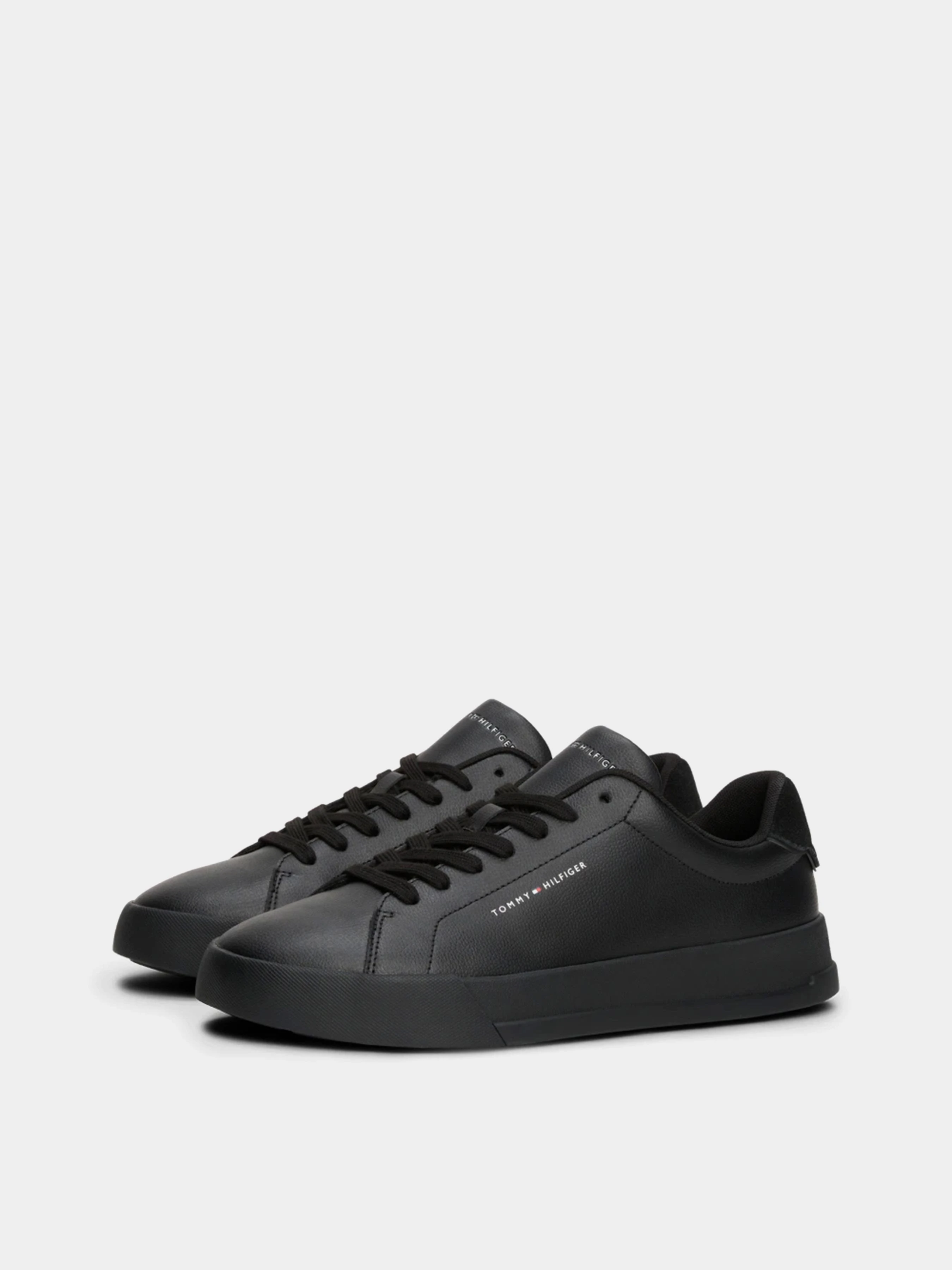 Шкіряні Чоловічі Кеди низькі Tommy Hilfiger TH COURT LTH DETAIL ESS фото 3