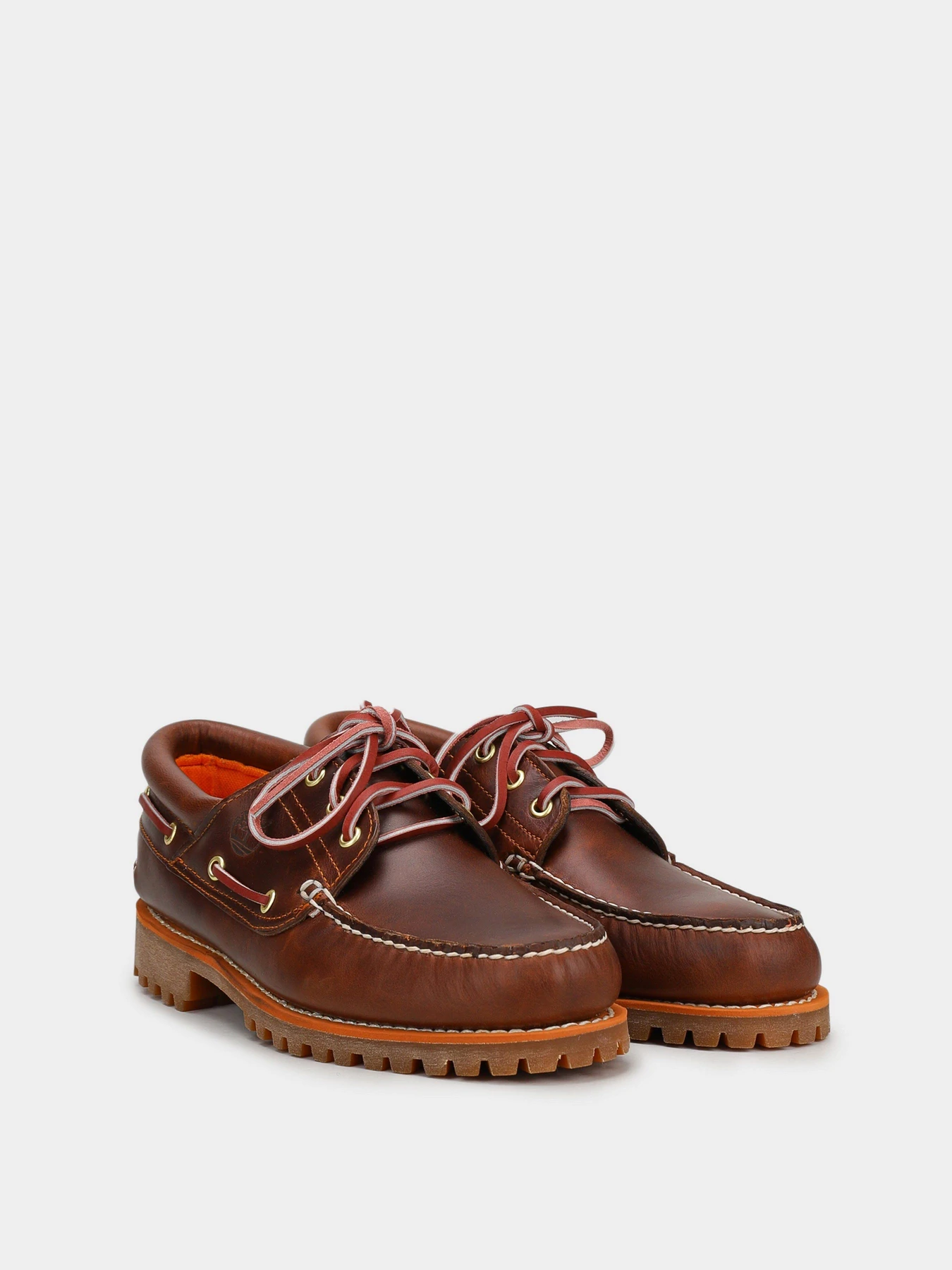 Слипоны и мокасины Timberland Classic 3 Eye Lug Brown модель TB06500A214 Фото