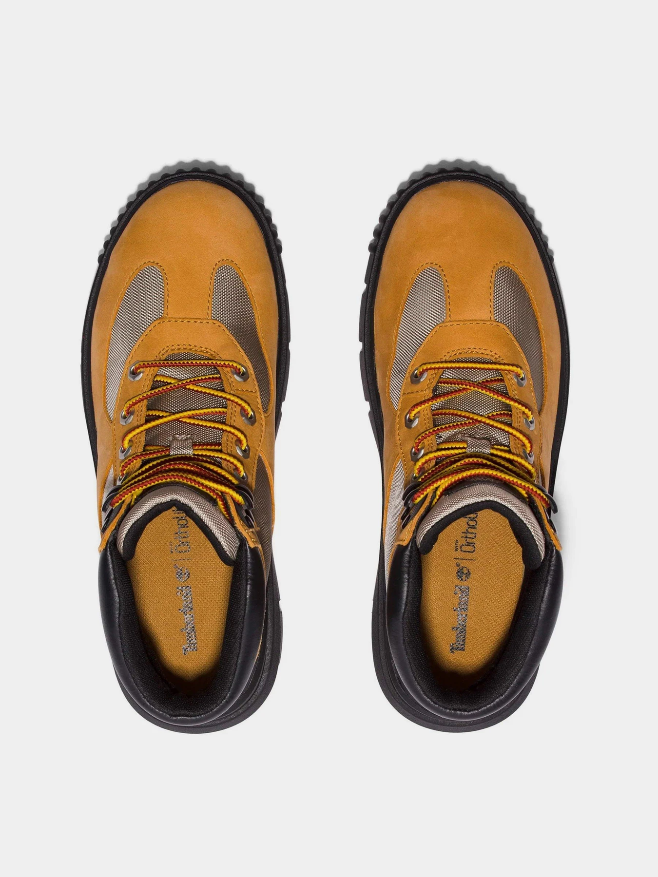 Черевики та чоботи Timberland Greyfield Leather and Fabric Mid Hiker модель TB0A5PEW231 Фото