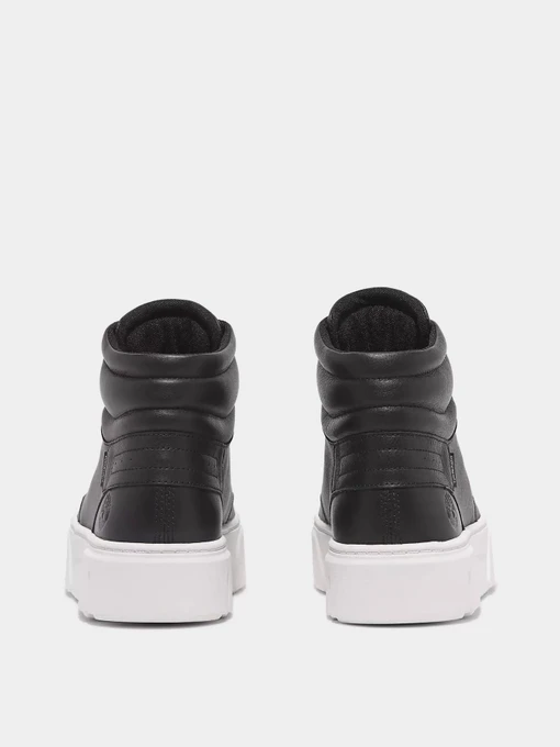Шкіряні Жіночі Черевики Timberland Laurel Court High Top Lace-Up Trainer фото 3