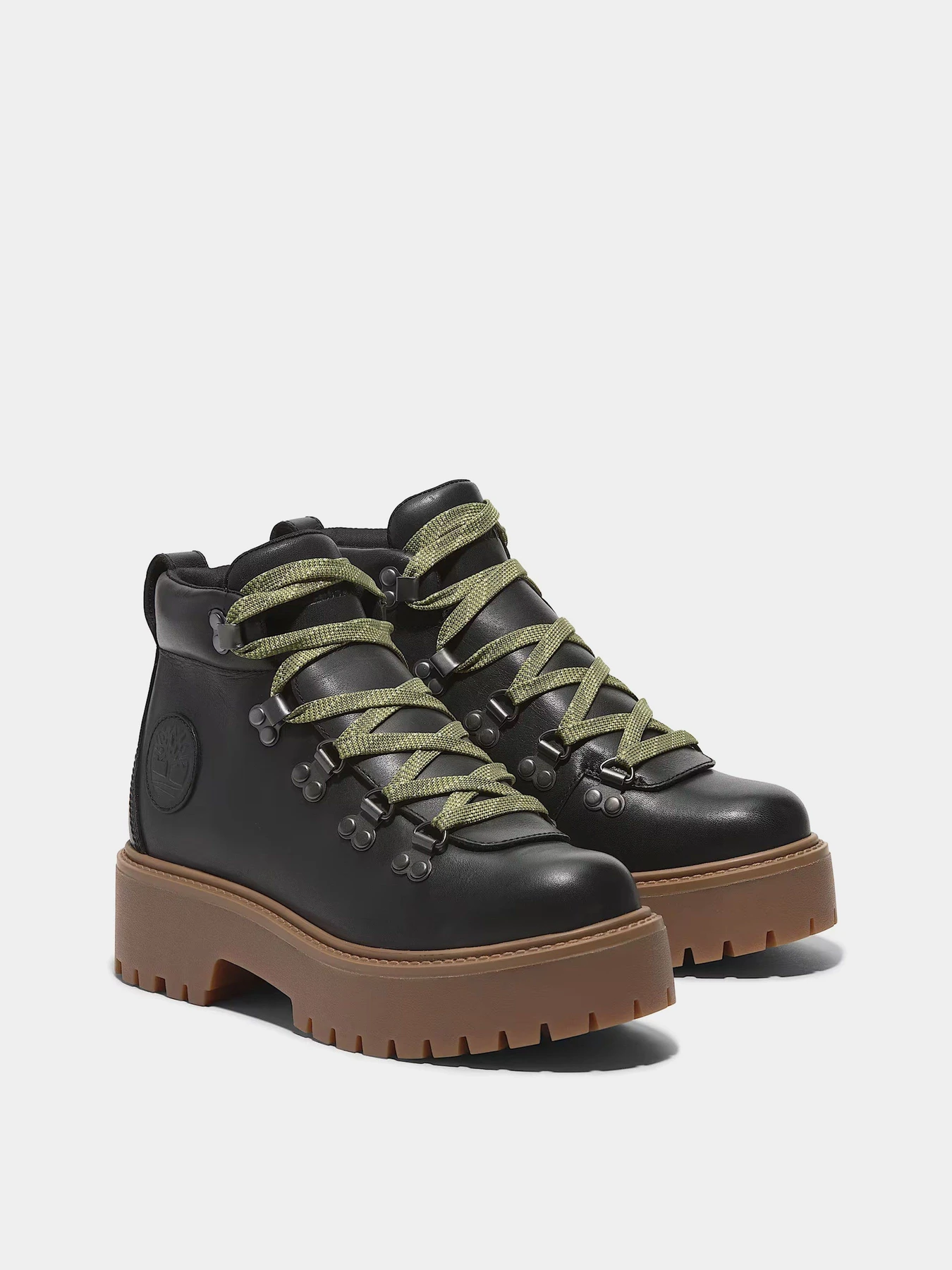 Ботинки и сапоги Timberland Stone Street Mid Lace-Up Platform Hiker модель TB0A27VJW02 Фото
