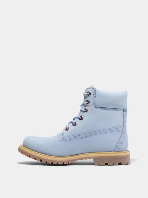 Нубукові Жіночі Черевики Timberland Premium 6-Inch Lace Up Waterproof фото 2