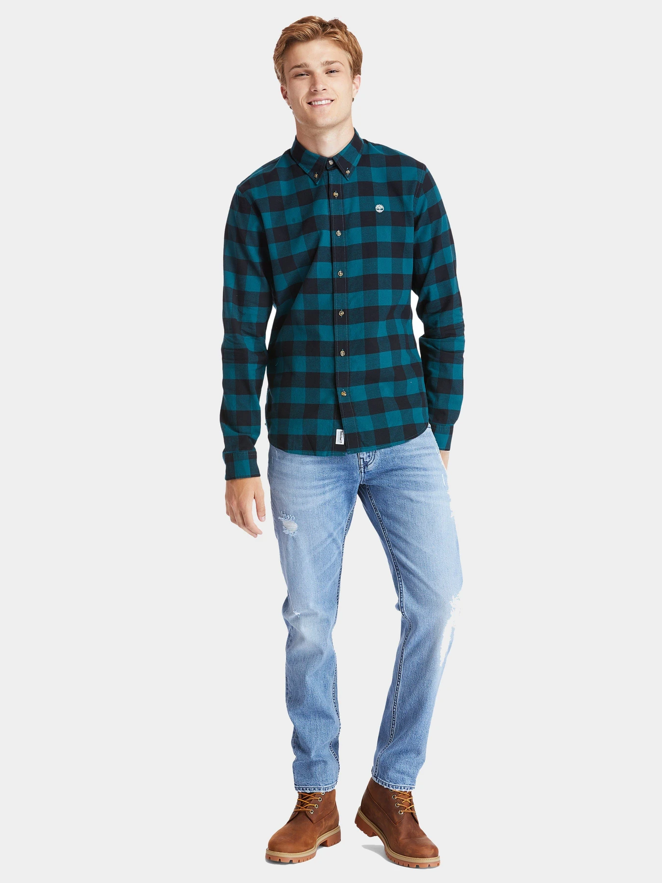 Рубашки Timberland Mascoma River модель TB0A2D7EAK3 Фото