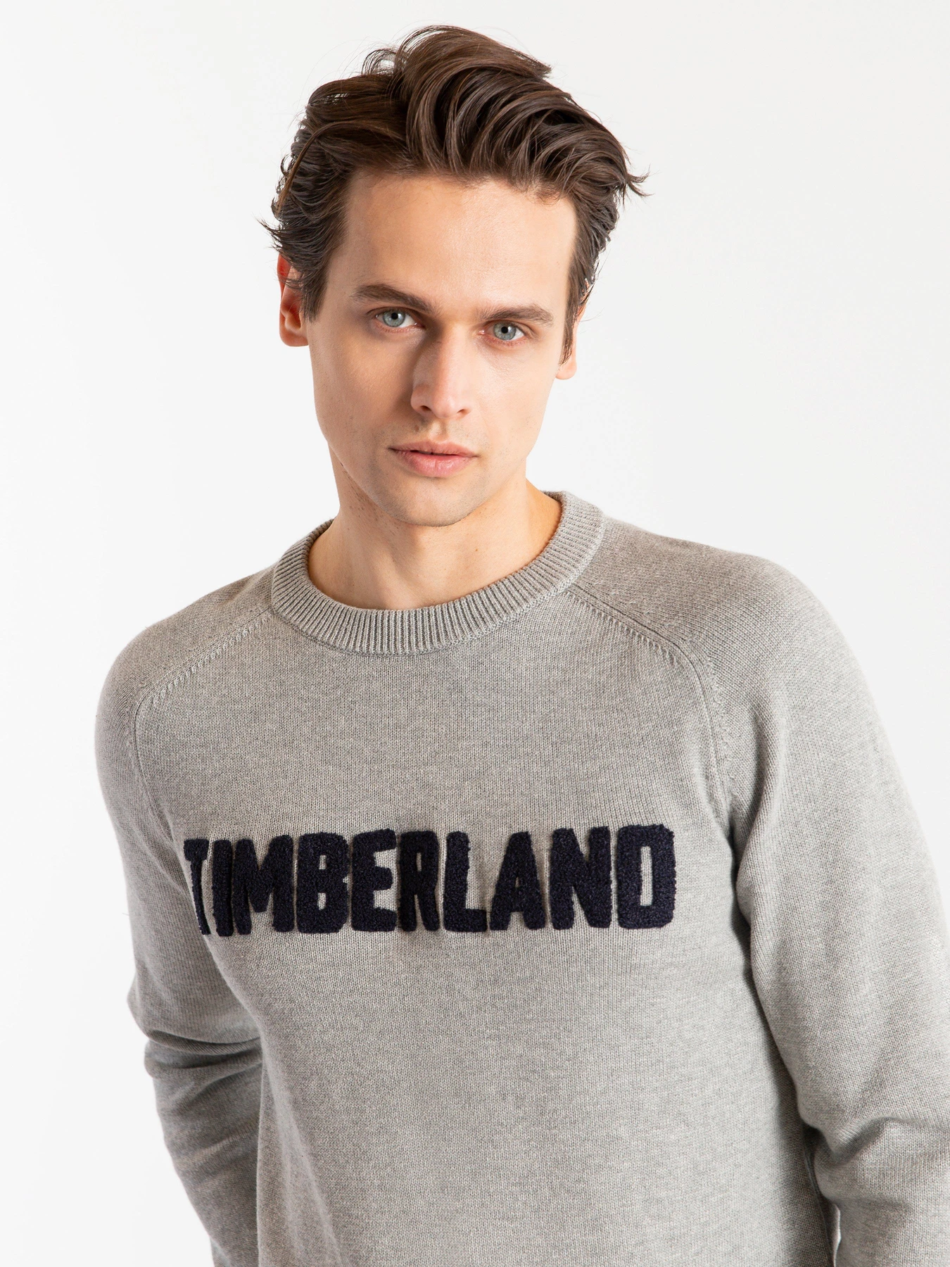 Худі та світшоти Timberland Logo Crew Neck модель TB0A1ZVN052 Фото