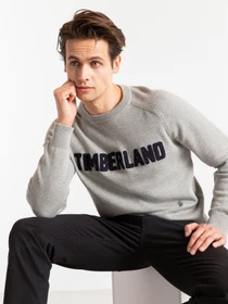 Худі та світшоти Timberland Logo Crew Neck модель TB0A1ZVN052 Фото