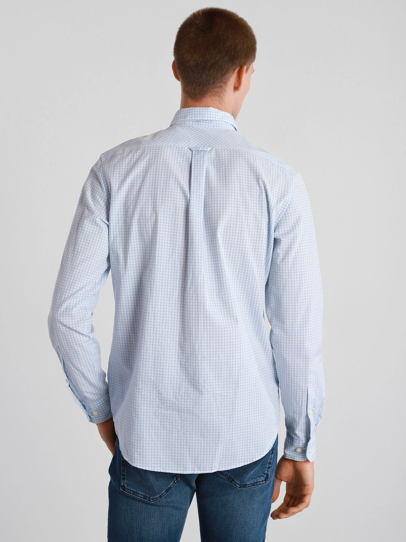 Рубашки Timberland S-R Poplin Md Gng RF модель TB0A2BQ5B02 Рубашки Timberland S-R Poplin Md Gng RF модель TB0A2BQ5B02 Фото