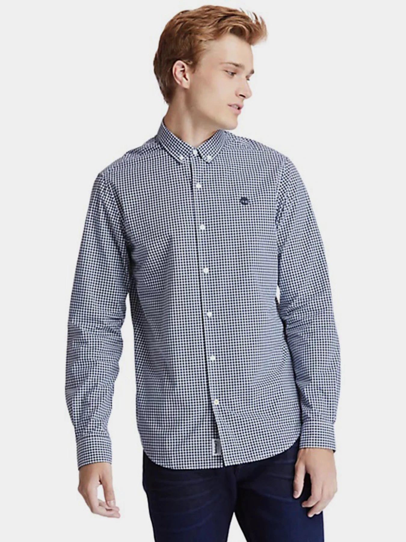 Рубашки Timberland S-R Poplin Md Gng RF модель TB0A2BQ5B68 Рубашки Timberland S-R Poplin Md Gng RF модель TB0A2BQ5B68 Фото